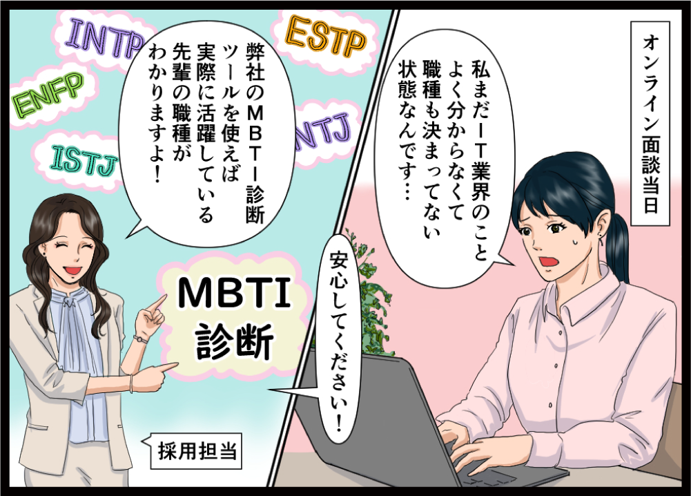 MBTI診断で向いている職種を確認してみよう！