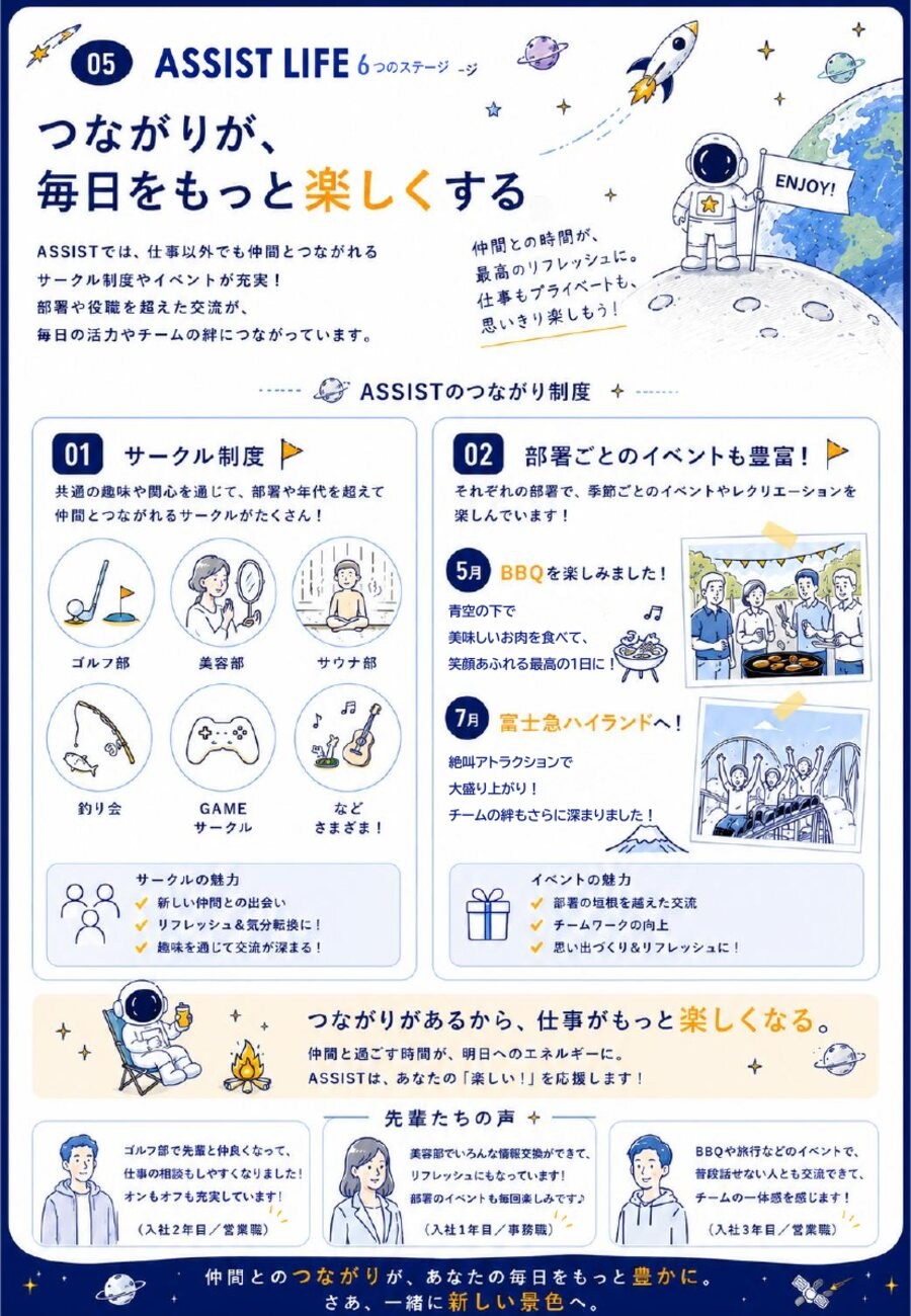 つながりが、毎日をもっと楽しくする